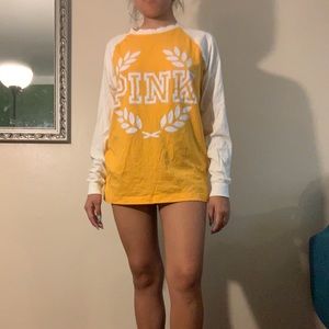 PINK long sleeve tee